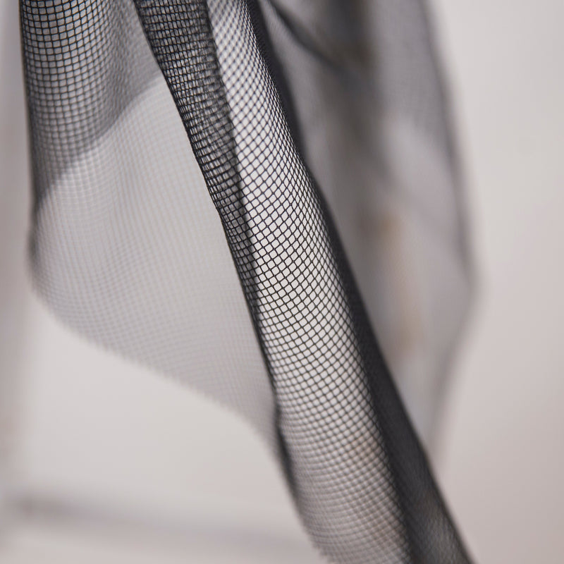 Tela de Tul 3m de Ancho - Negro