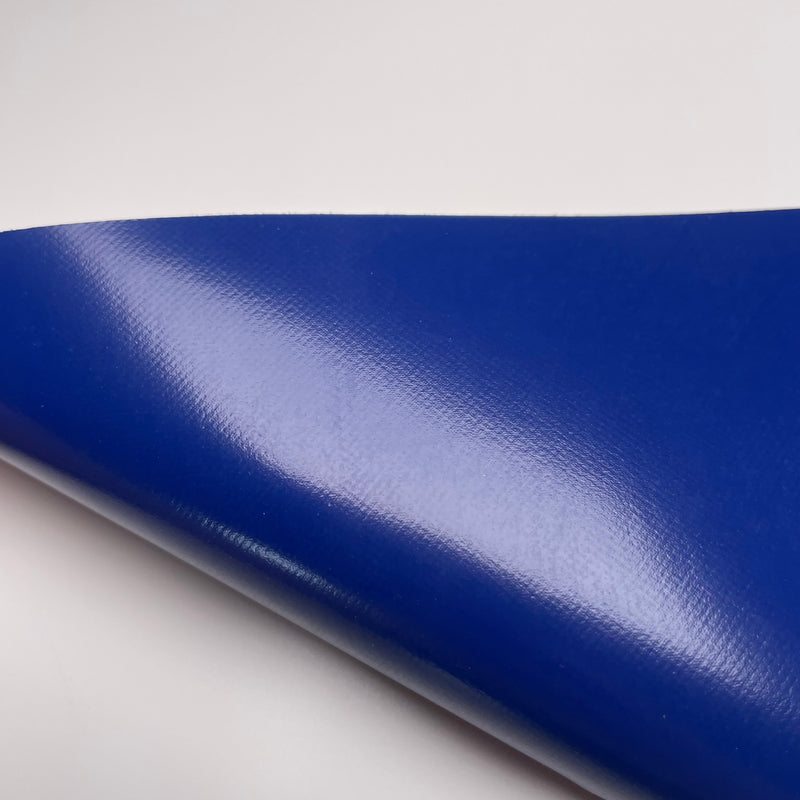 Lona para Camiones Tela Nylon 430g 2.5m Ancho Azul Oscuro Texland