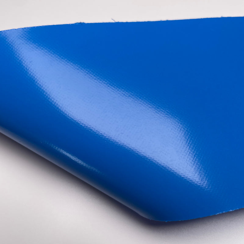 Lona para Camiones Tela Nylon 430g 2.5m Ancho Azul Texland