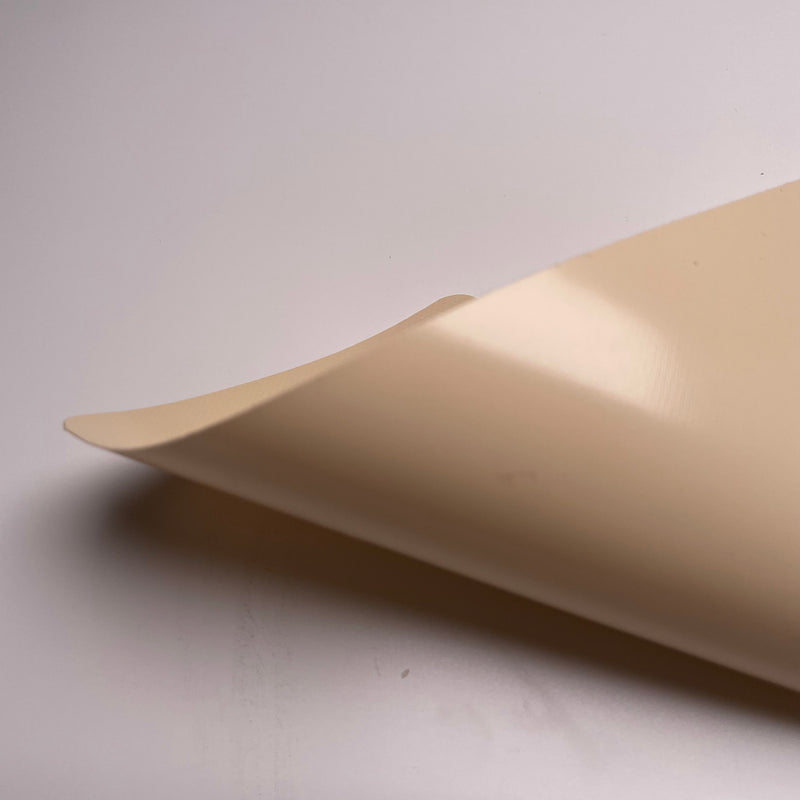 Lona para Camiones Tela Nylon 430g 2.5m Ancho Beige Texland
