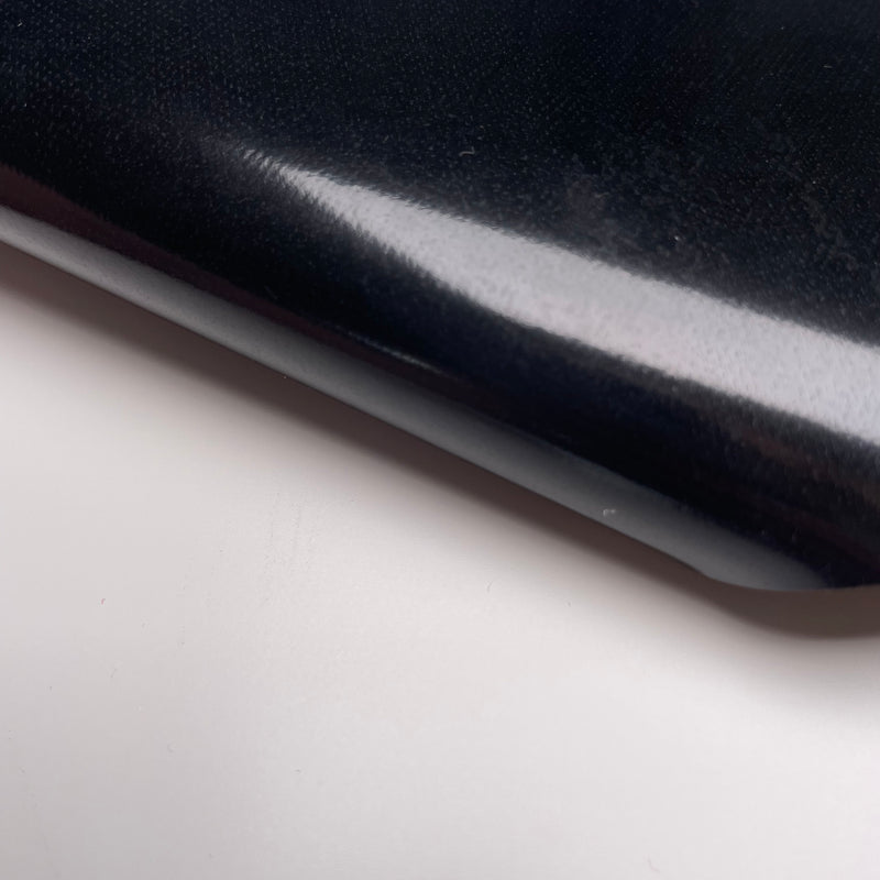 Lona para Camiones Tela Nylon 430g 2.5m Ancho Negro Texland