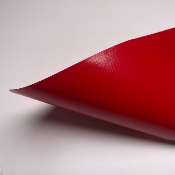 Lona para Camiones Tela Nylon 430g 2.5m Ancho Rojo Texland
