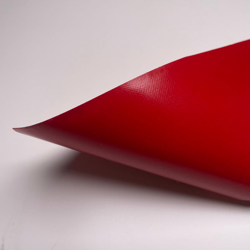 Lona para Camiones Tela Nylon 430g 2.5m Ancho Rojo Texland