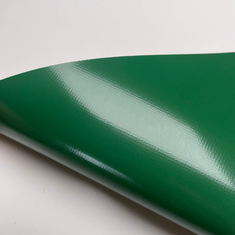 Lona para Camiones Tela Nylon 430g 2.5m Ancho Verde Texland