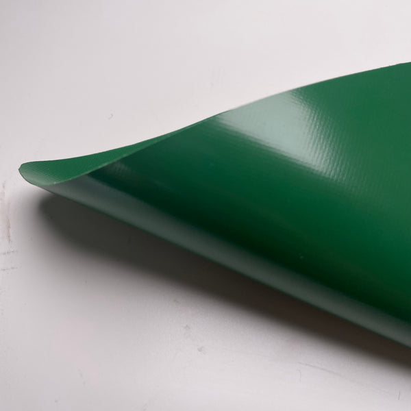 Lona para Camiones Tela Nylon 430g 2.5m Ancho Verde Texland