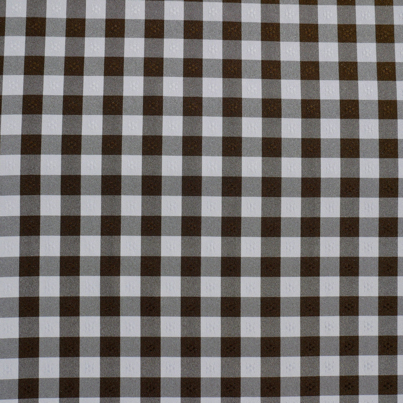 Tecido para toalhas de mesa minimate barato poliester xadrez preto e branco