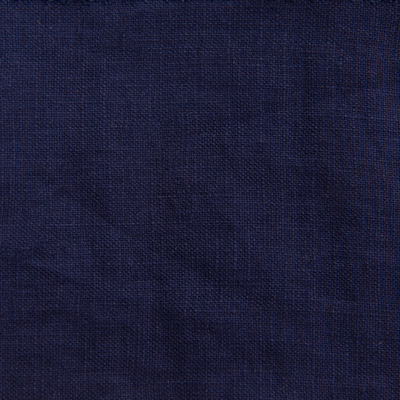 Tela de lino 100% 165 g/m² 1.4 metros de ancho - Azul Marino