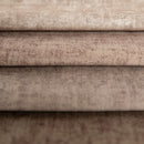 Tela de terciopelo rayado para tapicería - Fana - Blanco