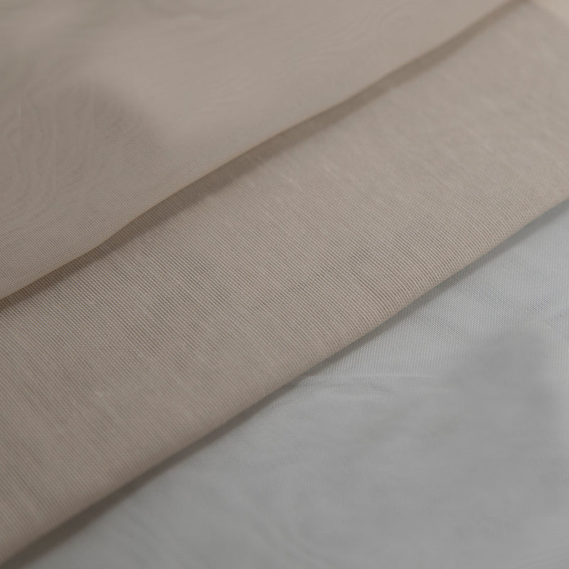 Tela para cortinas - Muselina Gris Claro