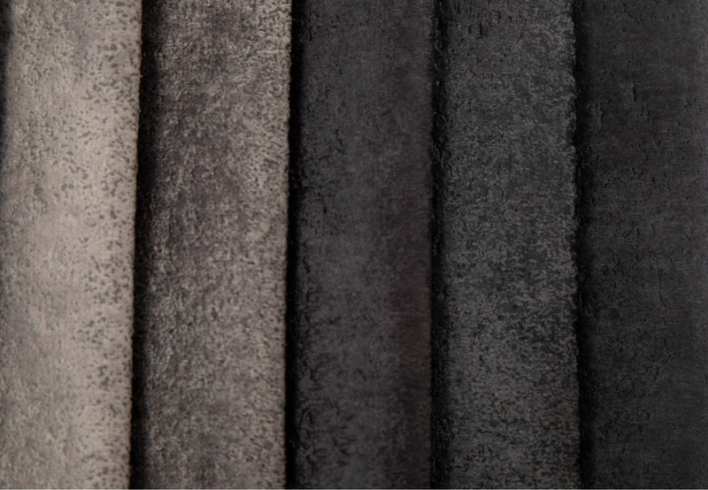 Tela aterciopelada para tapicería | Olpo | Gris Oscuro