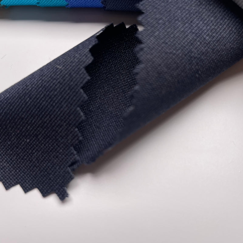 Tejido Sarga Poliester 225g AZul Indigo Blanco Texland