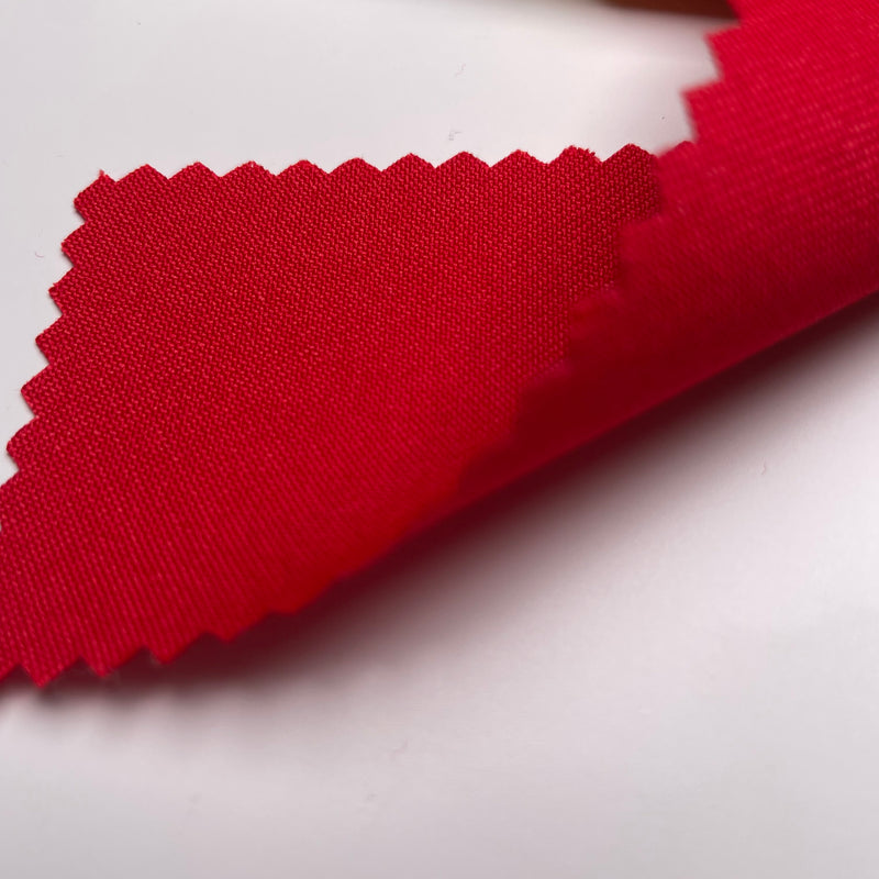 Tejido Sarga Poliester 225g Rojo Oscuro Texland