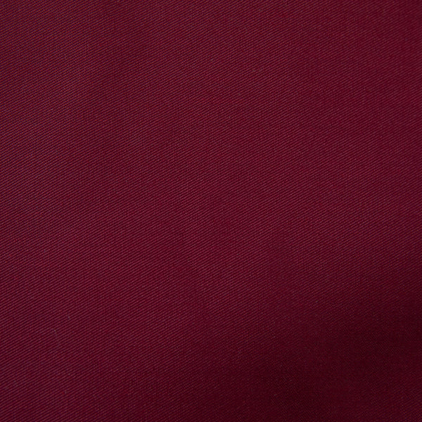 Tejido Sarga de Poliester Algodon 200g Burdeos Tinto Texland
