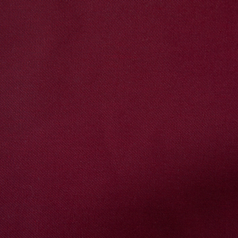 Tejido Sarga de Poliester Algodon 200g Burdeos Tinto Texland