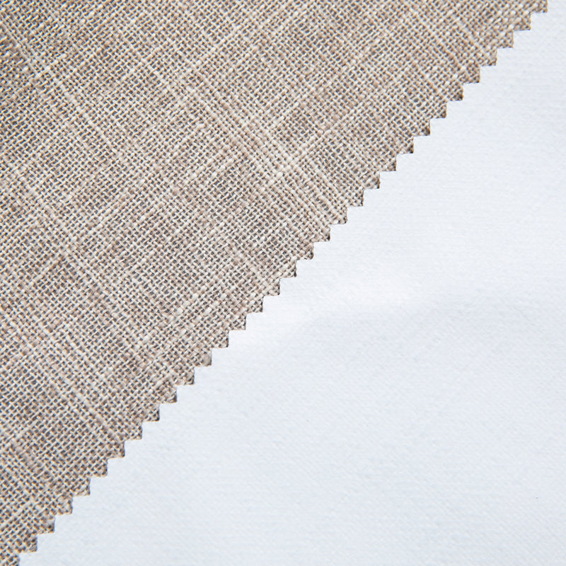 Tela Opaca Black Out Alineado FR Beige Oscuro por Metro Texland