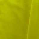 Tela Strech Barata 100 Poliester Amarillo Fluorescente Texland