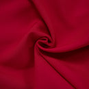 Tela Strech Barata 100 Poliester Rojo Texland