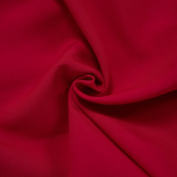 Tela Strech Barata 100 Poliester Rojo Texland