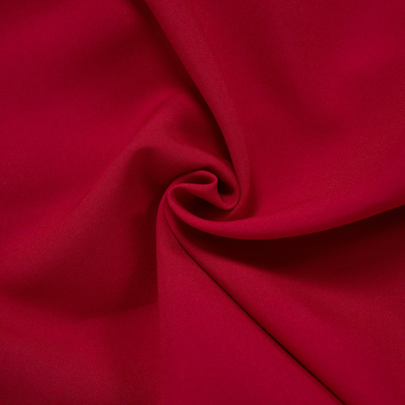 Tela Strech Barata 100 Poliester Rojo Texland