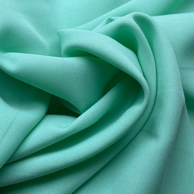 Tela Strech Barata 100 Poliester Verde Menta Claro Texland