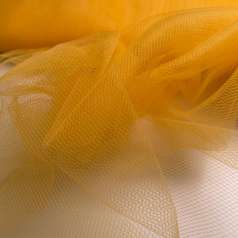 Tela Tul 3m Ancho Amarillo Mostaza Texland
