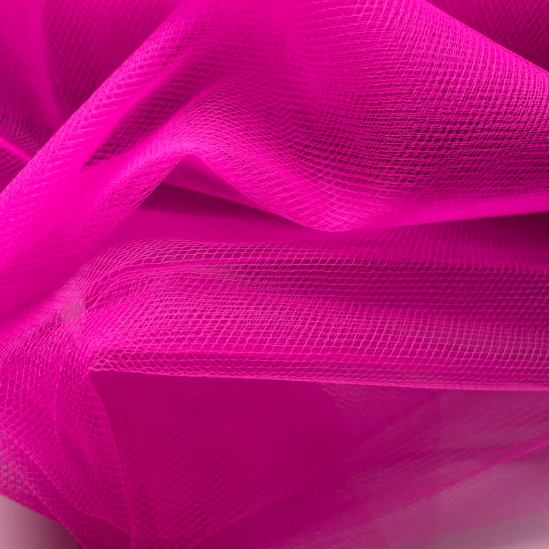 Tela Tul 3m Ancho Rosa Fucsia Texland