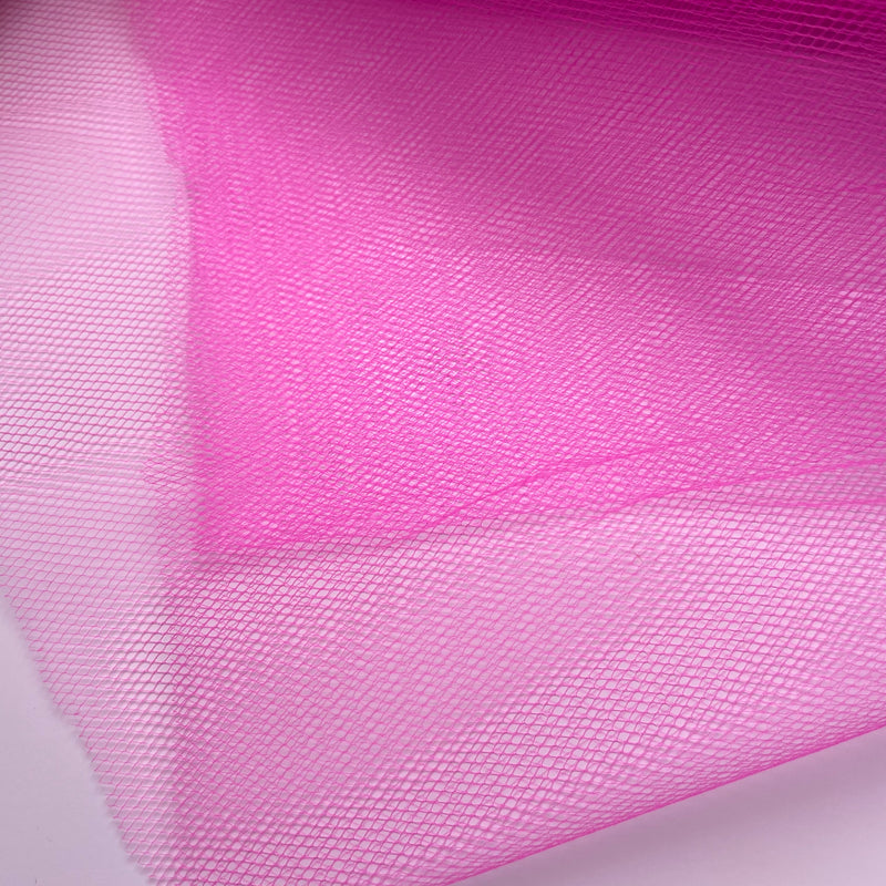 Tela Tul 3m Ancho Rosa Fucsia Texland