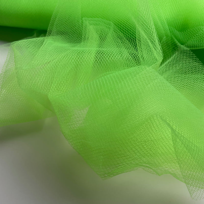 Tela Tul 3m Ancho Verde Fluorescente Texland