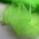Tela Tul 3m Ancho Verde Fluorescente Texland