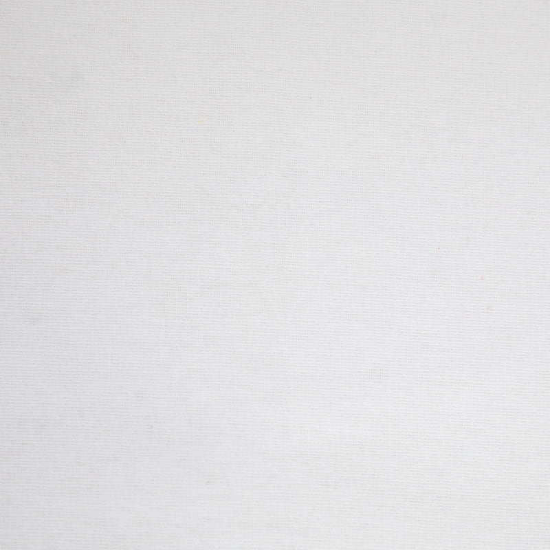 Flanela 100% Algodão 2.8 m | Branca - Tecidos Texland - Flanela branca para lençóis