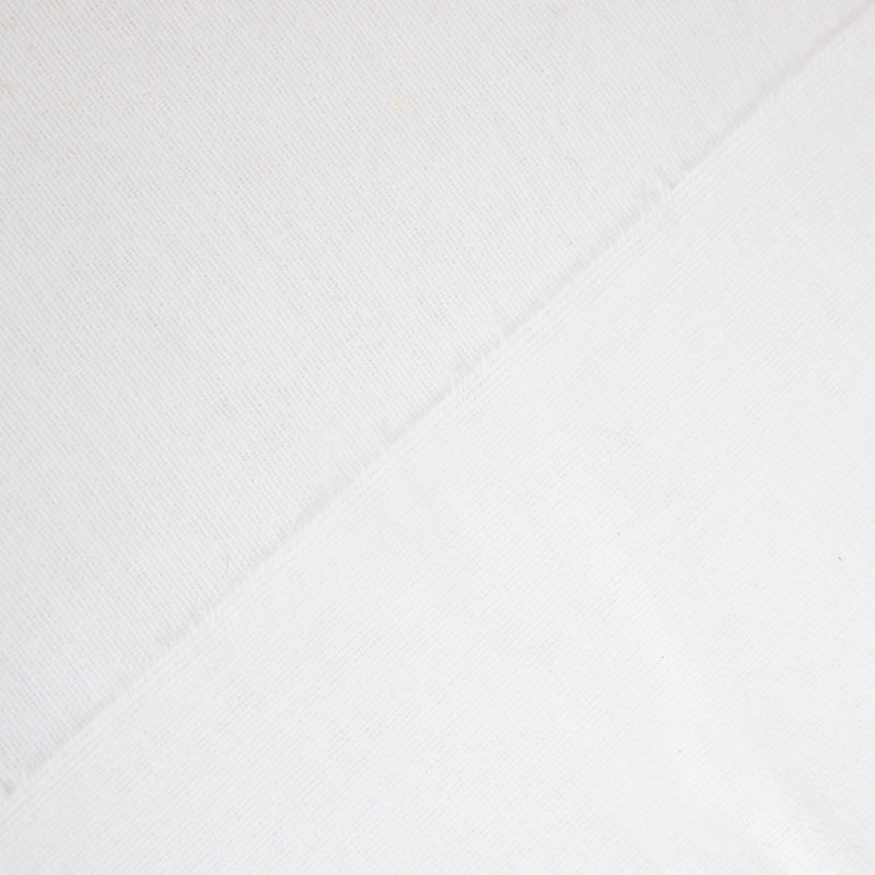Flanela 100% Algodão 2.8 m | Branca - Tecidos Texland - Flanela branca para lençóis