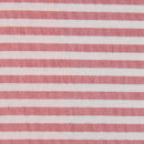 Tecido às Riscas Brancas para Calções de Banho | Bordeaux - texland