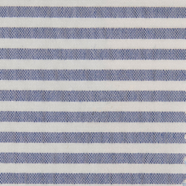 Tecido às Riscas Brancas para Calções de Banho | Azul Marinho - Texland