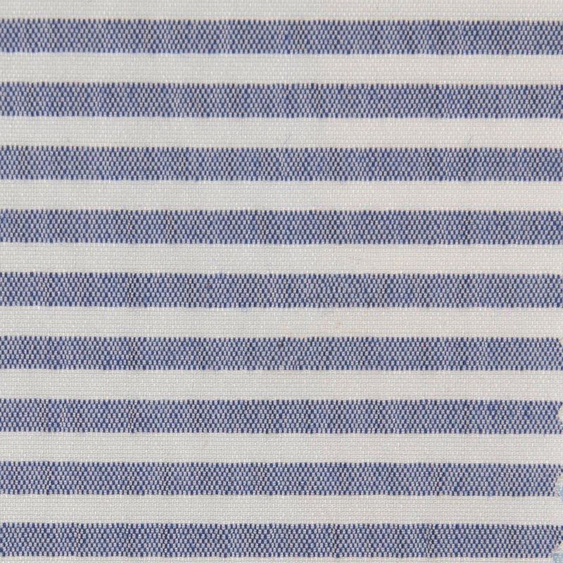 Tecido às Riscas Brancas para Calções de Banho | Azul Marinho - Texland