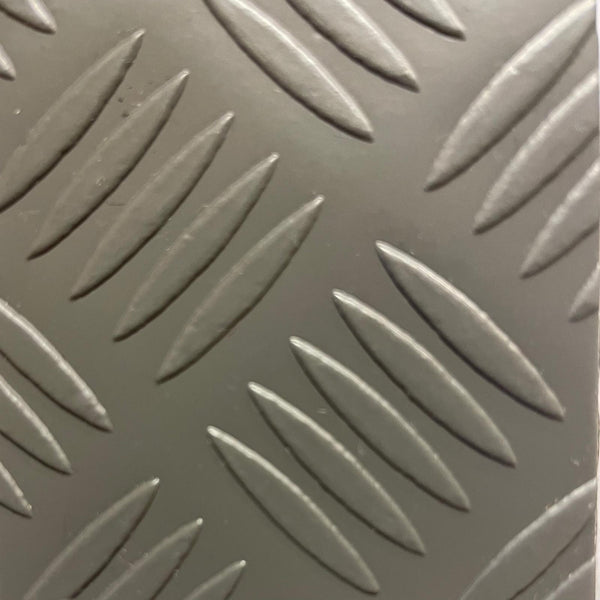 Alfombra de PVC Antideslizante Gris Estrias Texland 