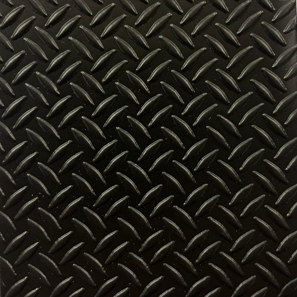 Alfombra de PVC Antideslizante Negro Grano Texland 