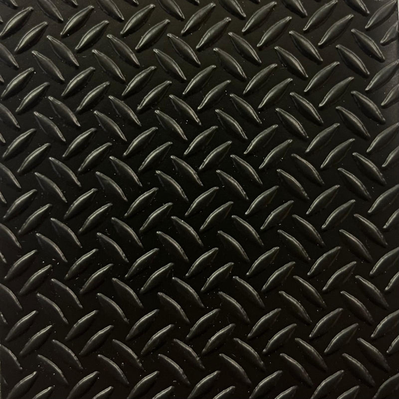 Alfombra de PVC Antideslizante Negro Grano Texland 