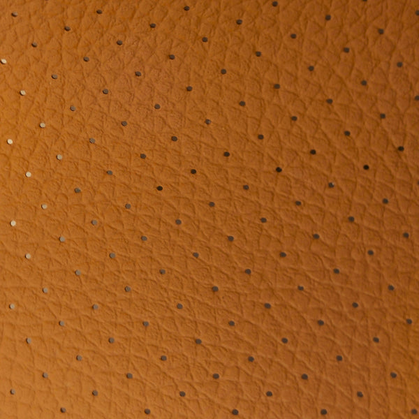 Piel Sintética Perforada para Coches Camel Claro