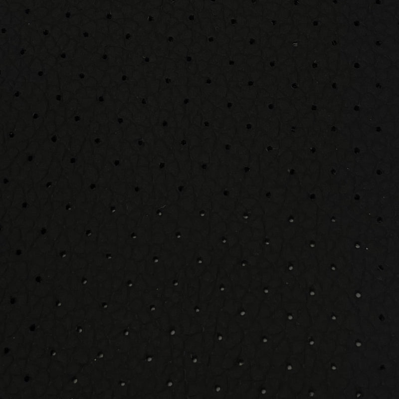 Cuero Sintético Perforado Gris Antracita Micropel
