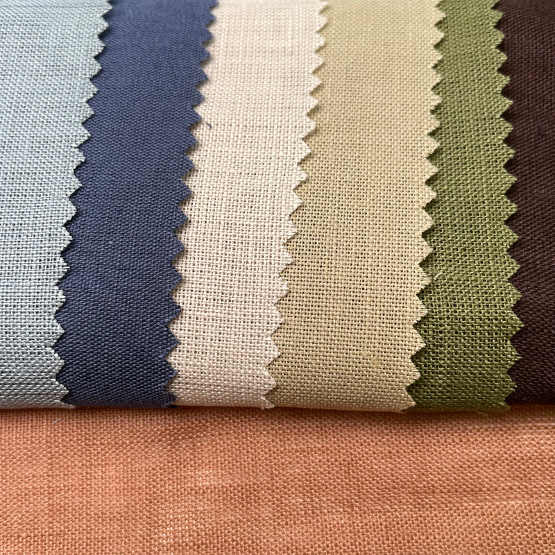 Tela Lino Algodon | Star | Verde Oliva