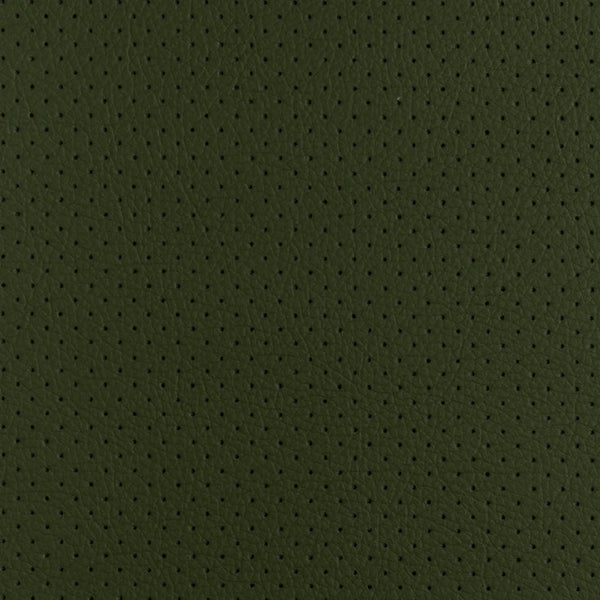 Napa perforada para tapiceria de automoviles PU | Voyage - Verde militar