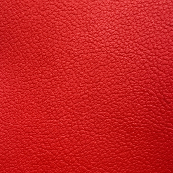 Piel Sintética de PVC Rojo 