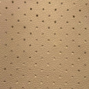 Piel Sintética Perforada de PVC Beige Claro