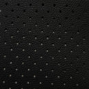 Piel Sintética Perforada de PVC Negro