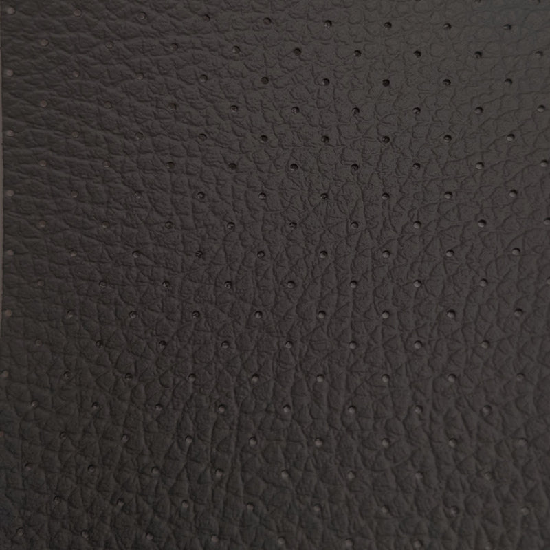 Piel Sintética Perforada para Coches Antracita 