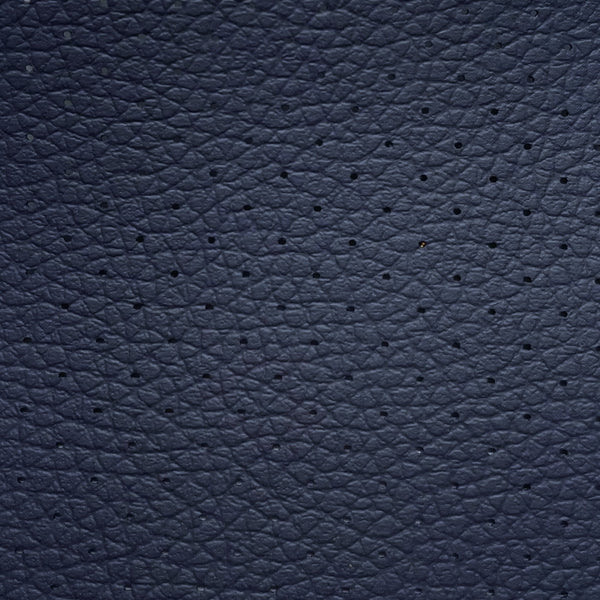 Piel Sintética Perforada para Coches Azul Marino