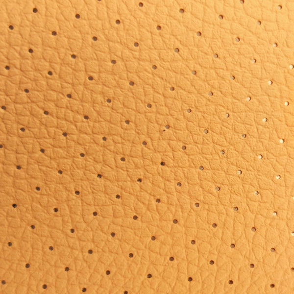 Piel Sintética Perforada para Coches Beige Claro