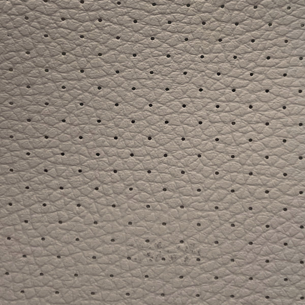 Piel Sintética Perforada para Coches Gris Claro 
