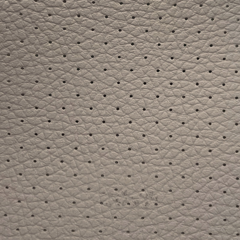 Piel Sintética Perforada para Coches Gris Claro 