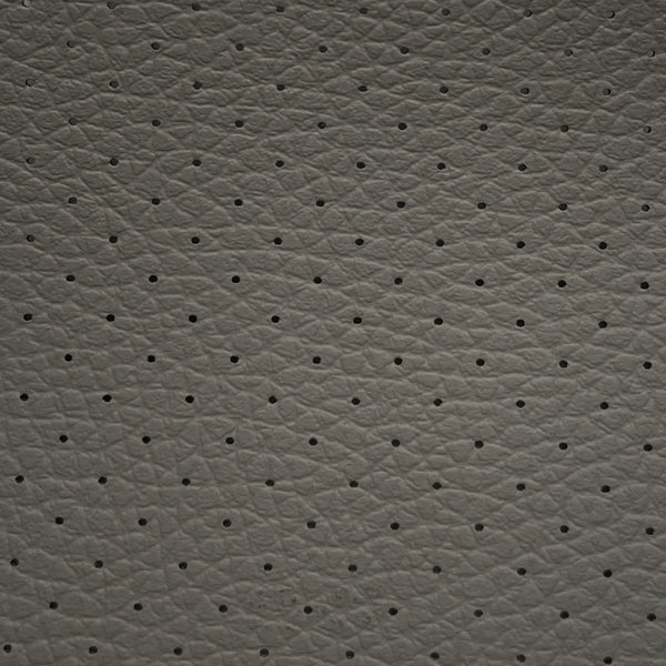 Piel Sintética Perforada para Coches Gris 